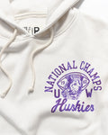 ROF Unisex 1960 National Champs W Husky Head Hoodie thumbnail