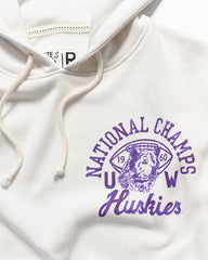 ROF Unisex 1960 National Champs W Husky Head Hoodie Hover