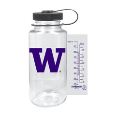 Nalgene Clear W Sustain Wide Mouth Water Bottle 32oz