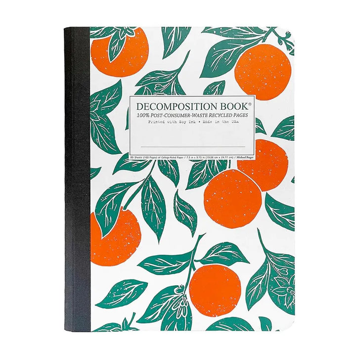 Decomposition Oranges 7.5"x9.75" College Sewn 80ct