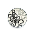 Native Northwest Octopus Porcelain Art Plate thumbnail