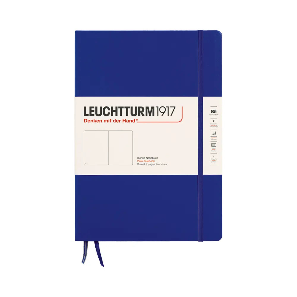 Leuchtturm 1917 B5 Hardcover Composition Notebook 219ct