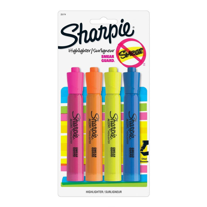 Sharpie Major Accent Highlighter 4 Count