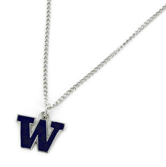 Photo of Aminco Purple W Silver Pendant Necklace.