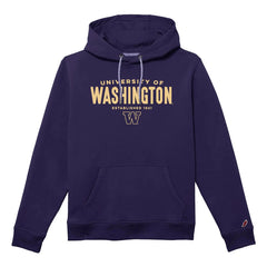 Photo of League Men's Washington W Applique 1991 Hoodie.