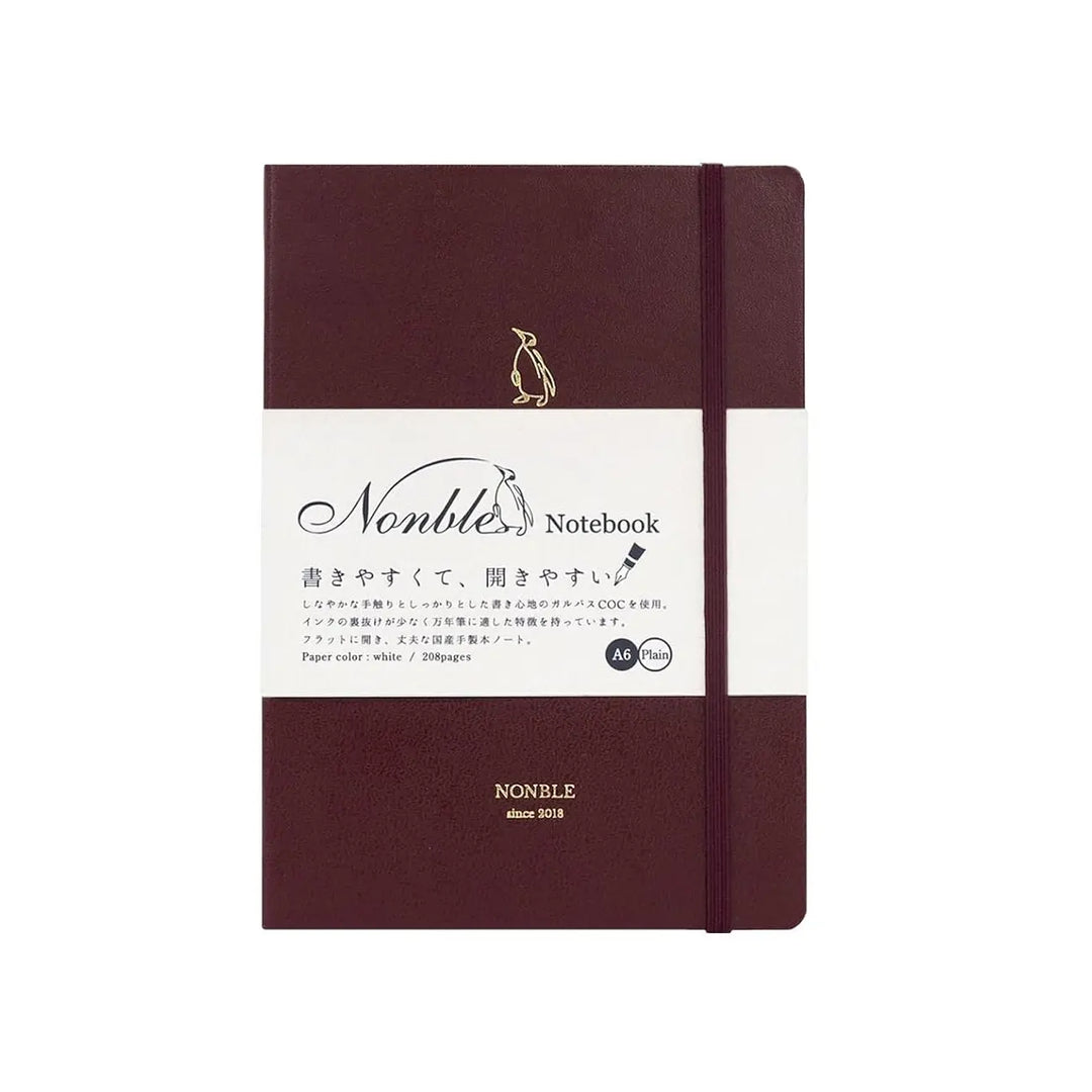 Kinokuniya Nonble A6 Hardcover Notebook 208 Pages