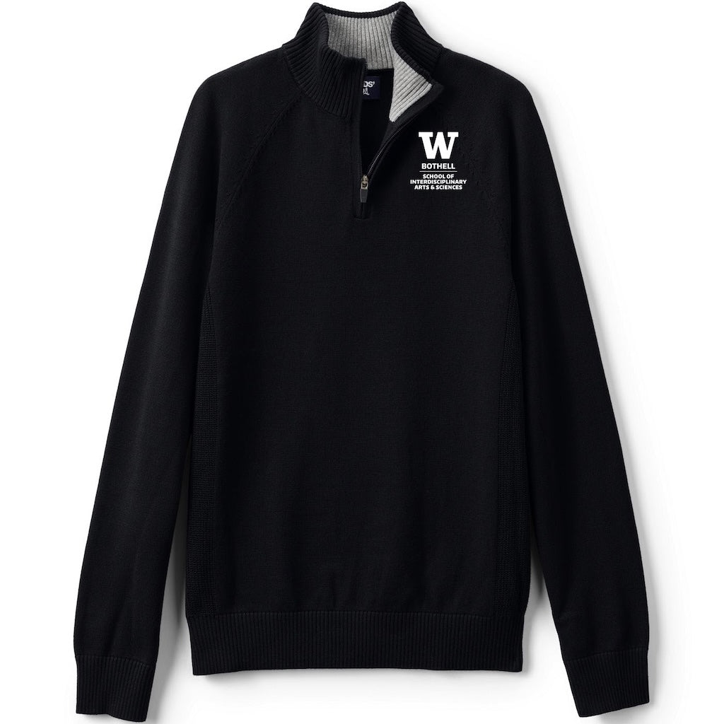 Bothell Zip Lands' End Unisex UW Bothell Interdisciplinary Arts & Sciences Cotton ...
