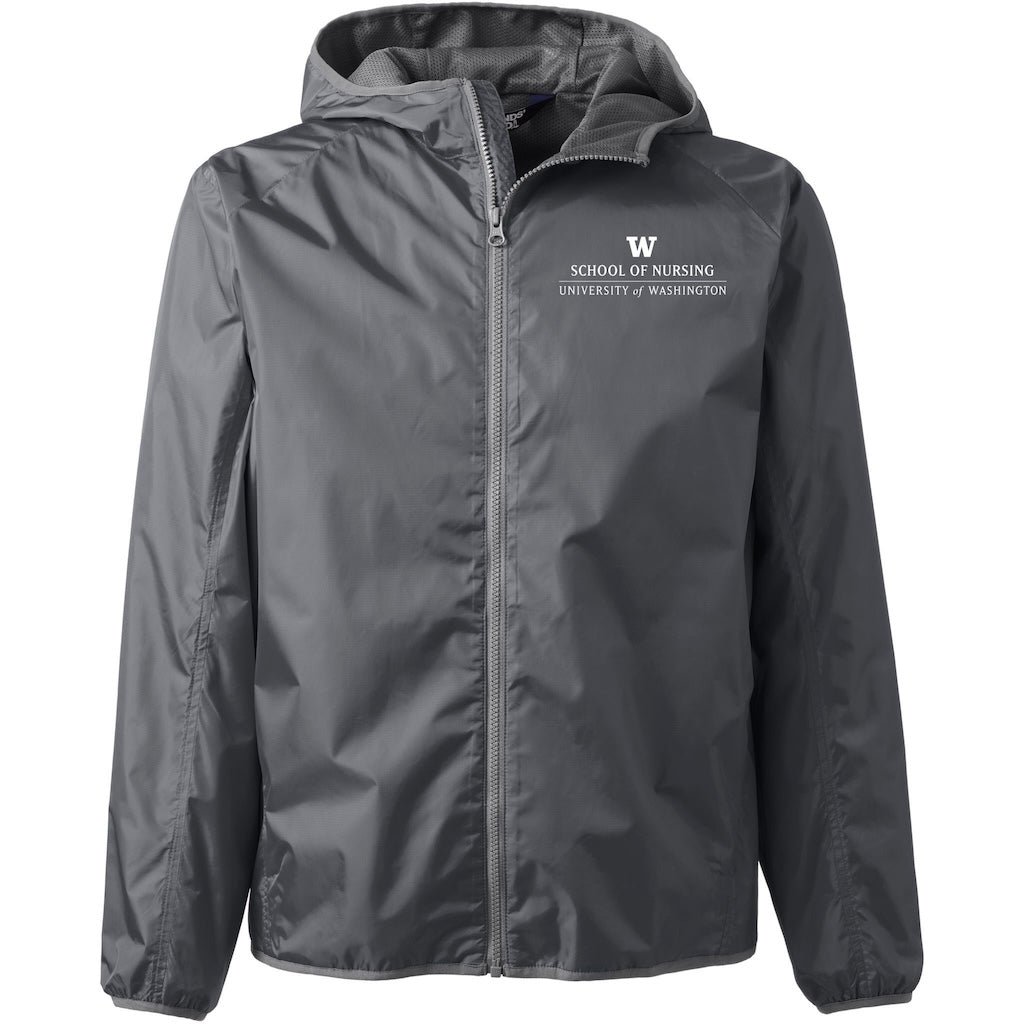 Lands' End Unisex UW School of Nursing Windbreaker Jacket
