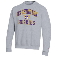 Photo of Champion Unisex Washington Huskies Vault Dawg Powerblend Crewneck.