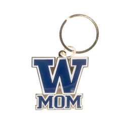 Photo of Neil Gold Purple W Mom Key Chain.
