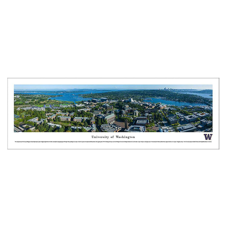 U of W Campus Panorama Print Unframed