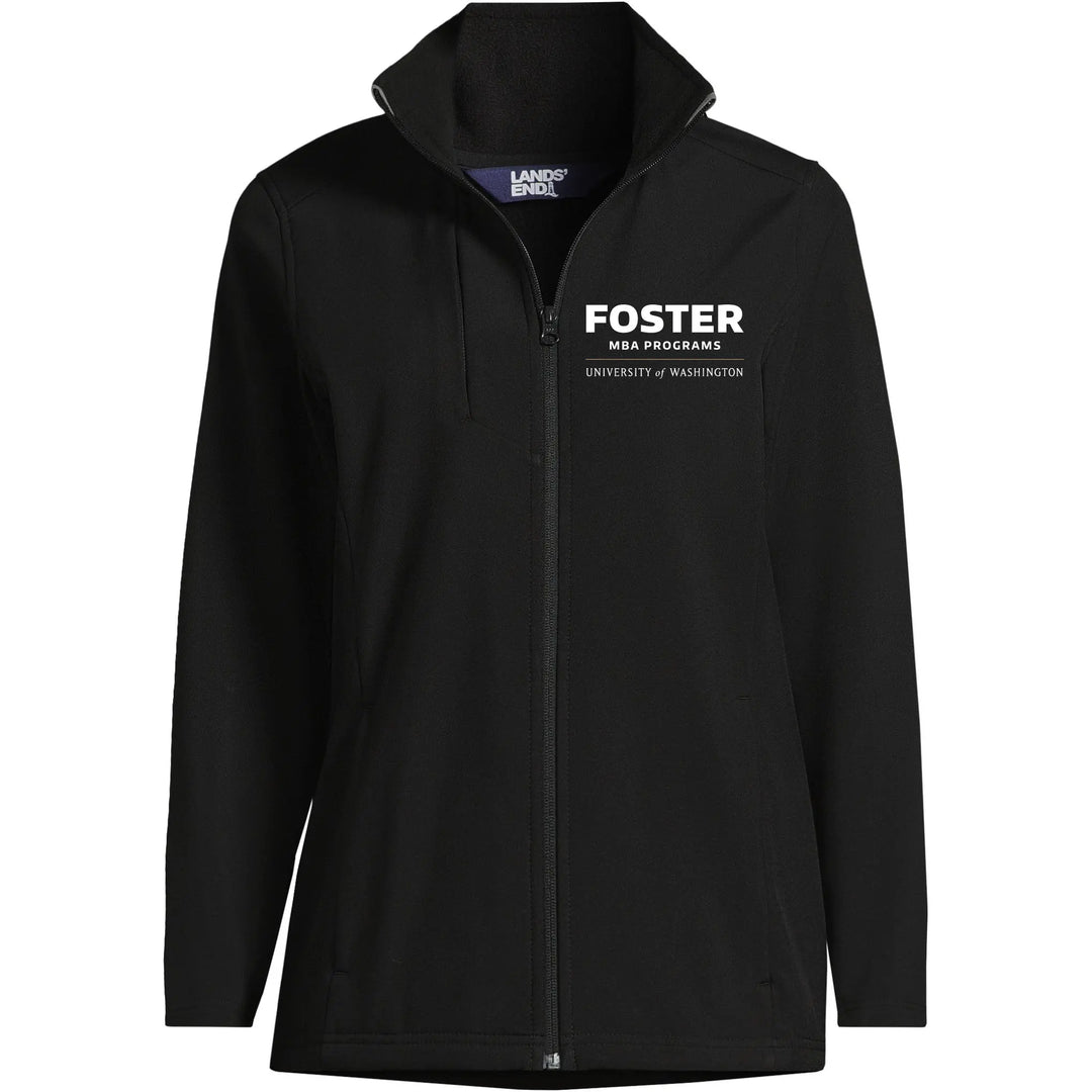 Lands' End Women's UW Foster MBA Programs Soft Shell Jacket
