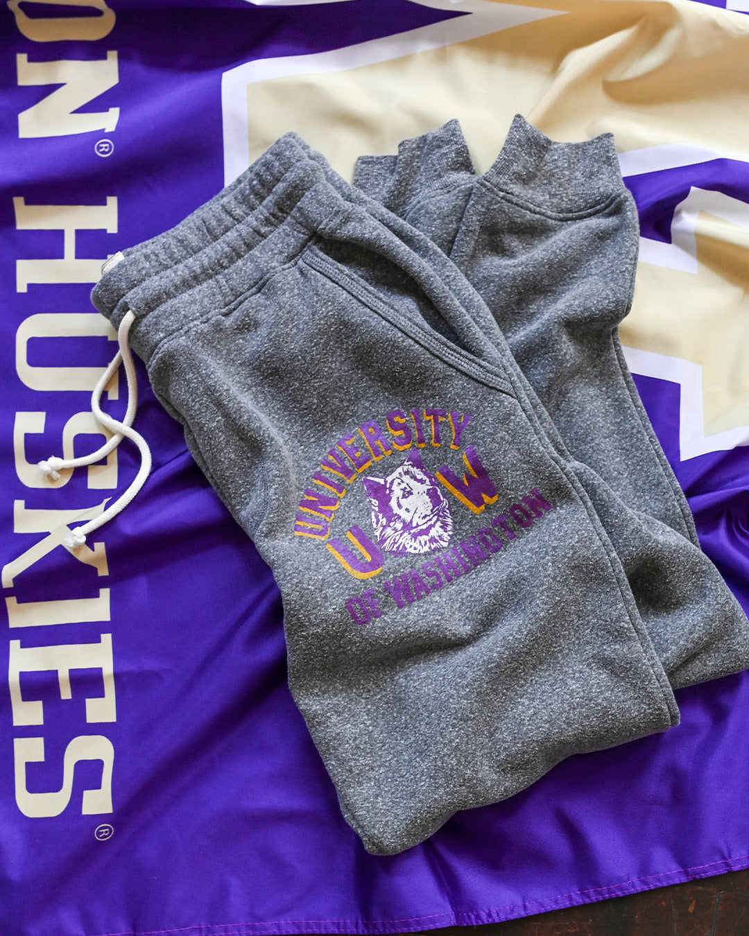 ROF Unisex UW Husky Head Athletic Jogger Sweatpants