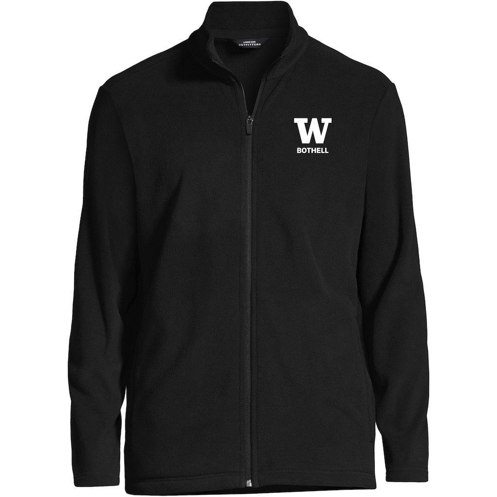 Lands' End Men's UW Bothell Thermacheck Fleece Full Zip