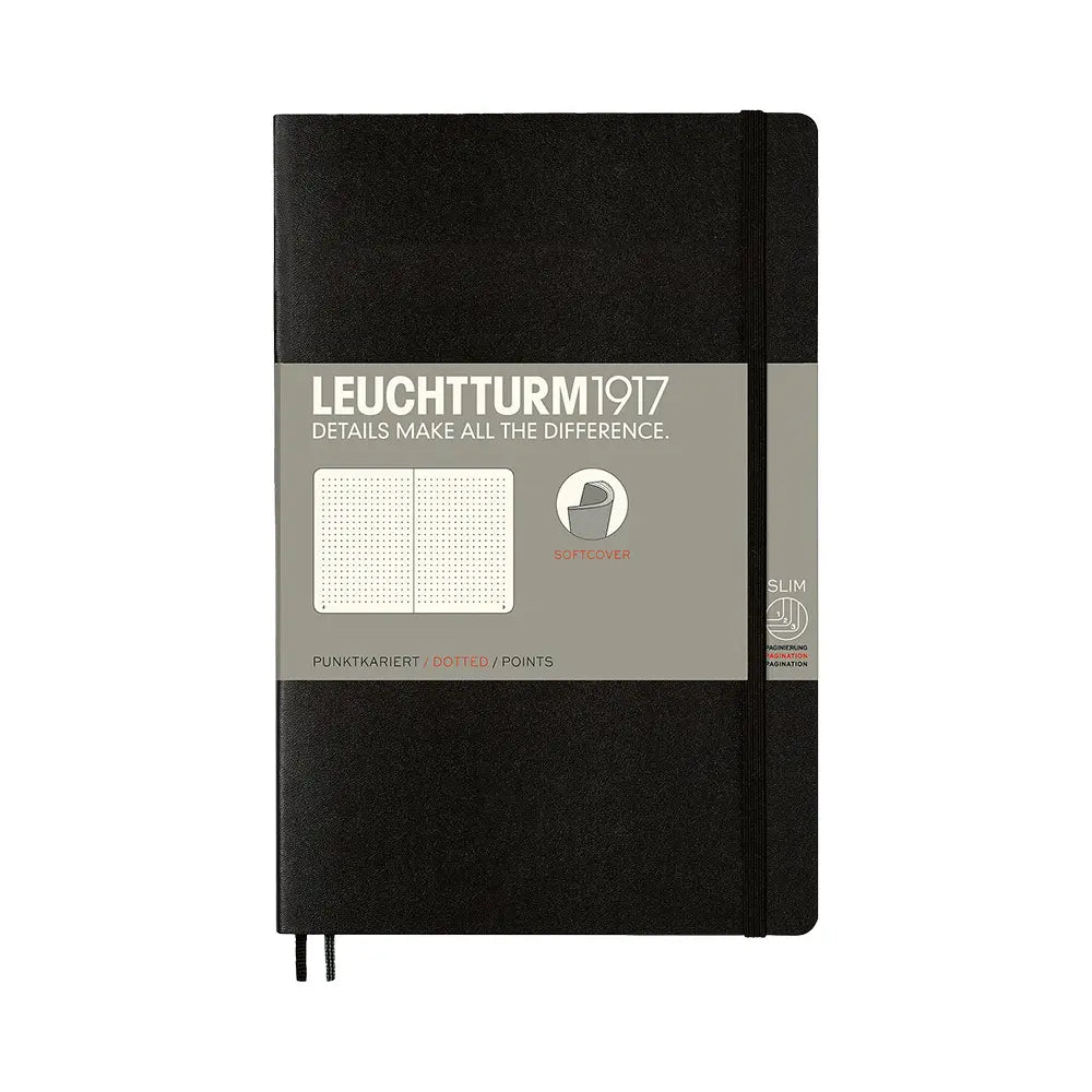 Leuchtturm 1917 B6+ Paperback Softcover Notebook 123ct