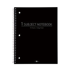 Roaring Spring Poly Assorted 1 Subject College Ruled Spiral Bound Notebook 70ct