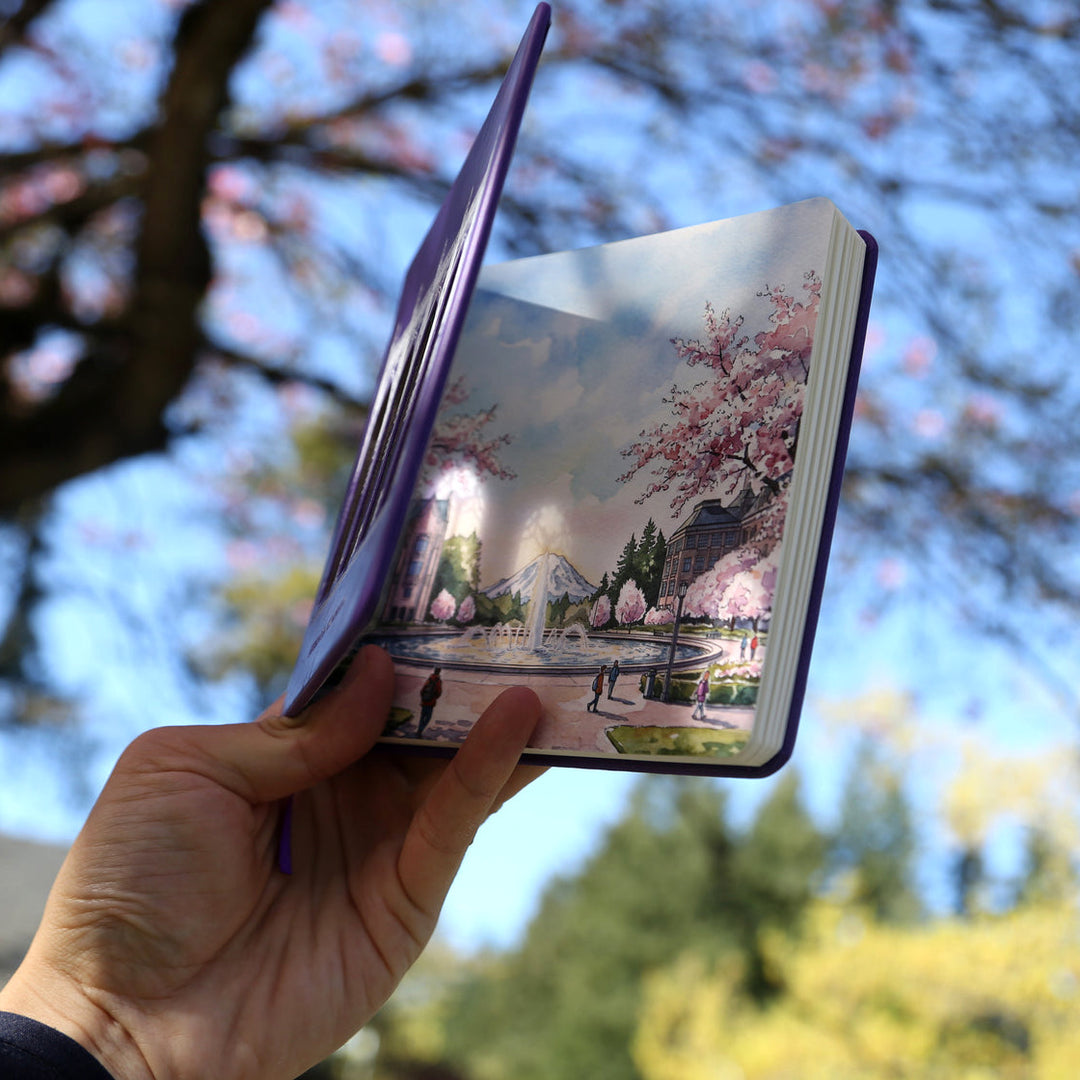 Lili Design Studio Suzzalo Library Notebook