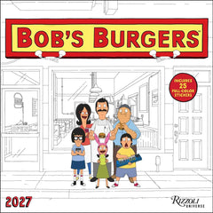 Photo of Bob's Burgers 2027 Wall Calendar (Includes Stickers).