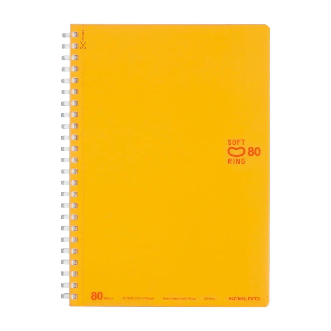 Kokuyo Soft Ring Dotted Line Notebook 80 sheets