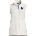 Lands' End Women's UW Bothell Thermacheck Fleece Vest thumbnail