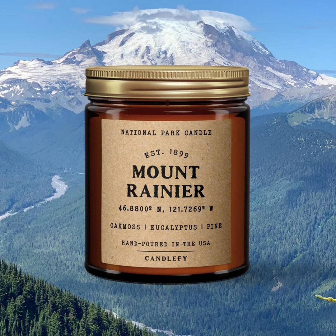 Candlefy Mount Rainier National Park Candle 8oz