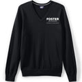 Lands' End Unisex UW Foster MBA Programs Cotton Modal V-neck Pullover Sweater thumbnail