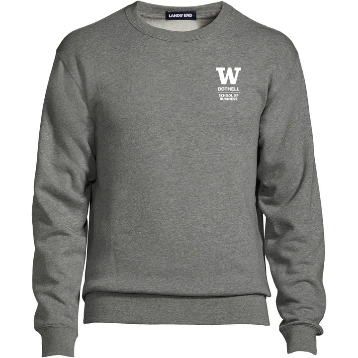 Lands' End Unisex UW Bothell School of Business Crewneck Sweatshirt