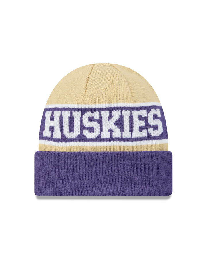New Era Unisex Washington Huskies Reversible Cuff Beanie