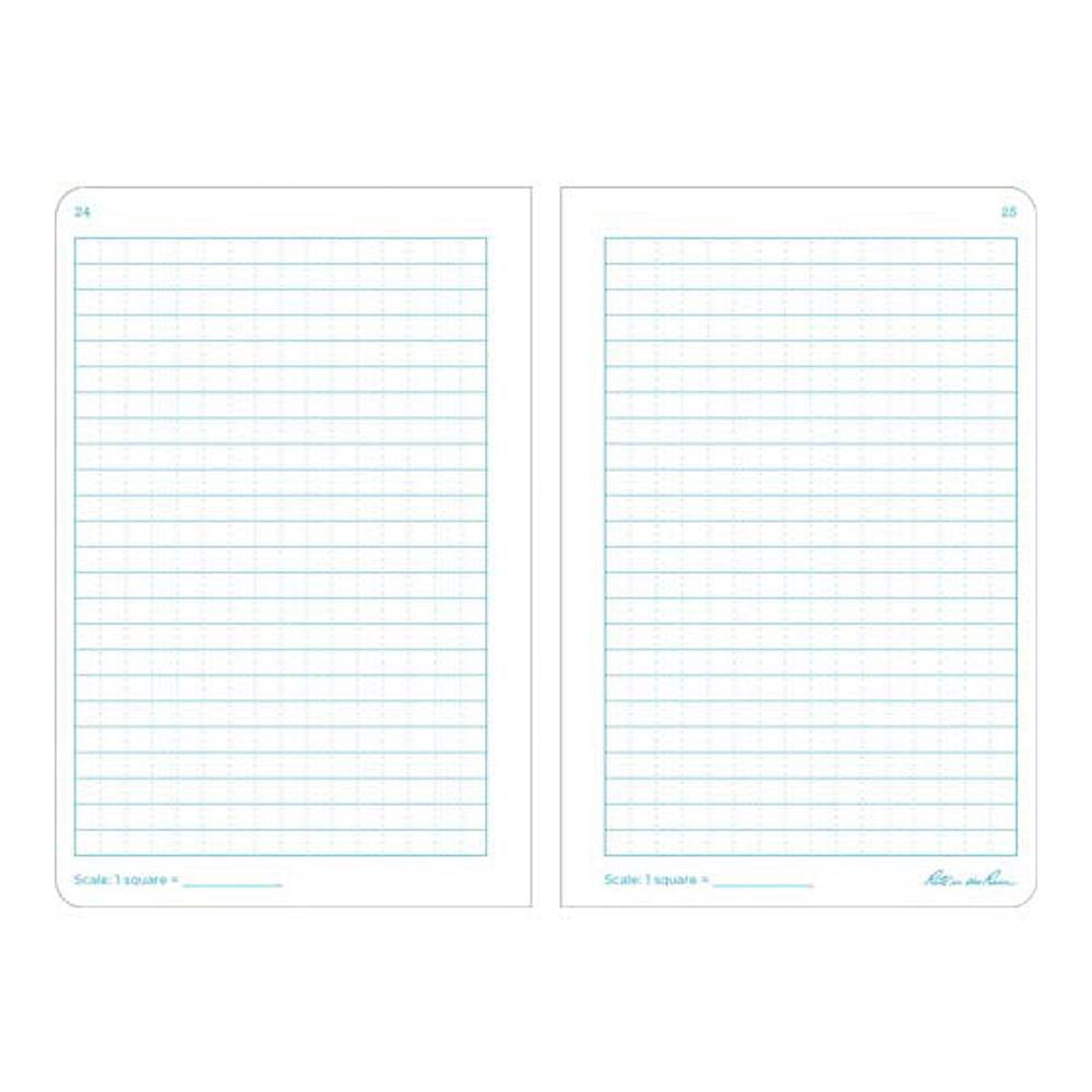 Rite in the Rain Yellow 4-5/8"x7" Stapled Journal 24ct