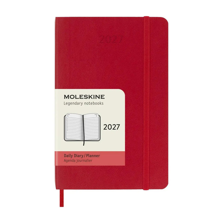 Moleskine 2027 Pocket Softcover Daily Planner