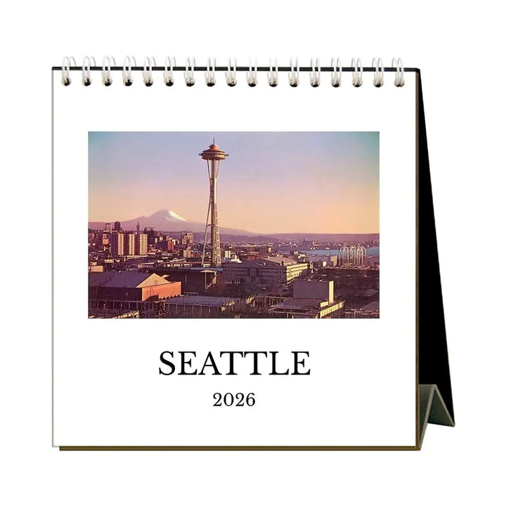 Small Changes Seattle Desktop 2026 Calendar