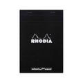 Rhodia Black 6"x8-1/4" Dot Top Stapled Pad 80ct thumbnail