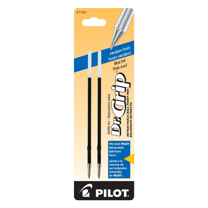 Pilot Dr. Grip Ballpoint Refill 2 Pack