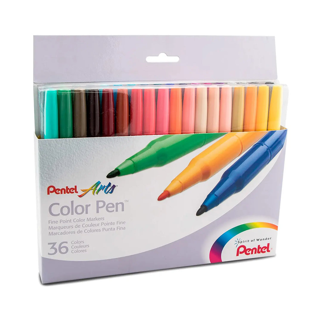 Pentel Arts Color Pen Marker Set