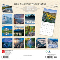 2027 Washington Wild & Scenic Wall Calendar Hover