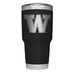 YETI Black W Rambler Tumbler with Magslider Lid 30oz