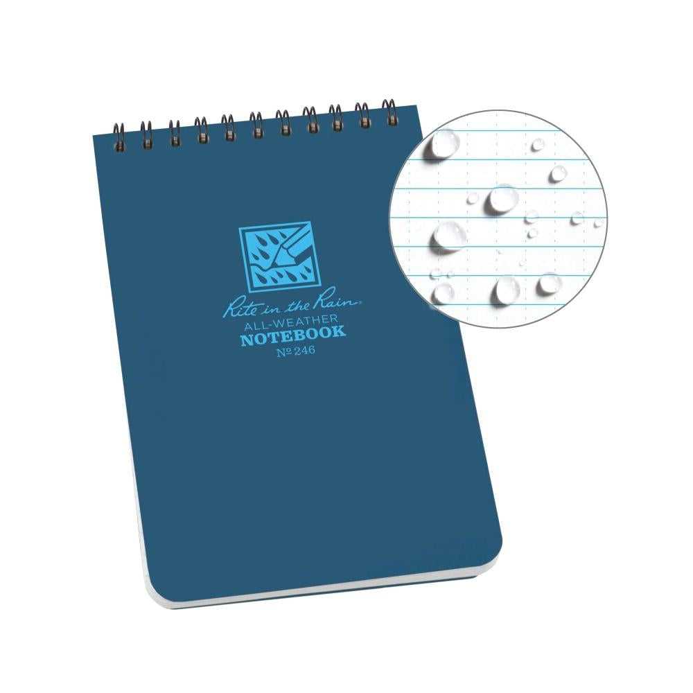 Rite in the Rain 4"x6" Top Spiral Memo Notebook 100ct