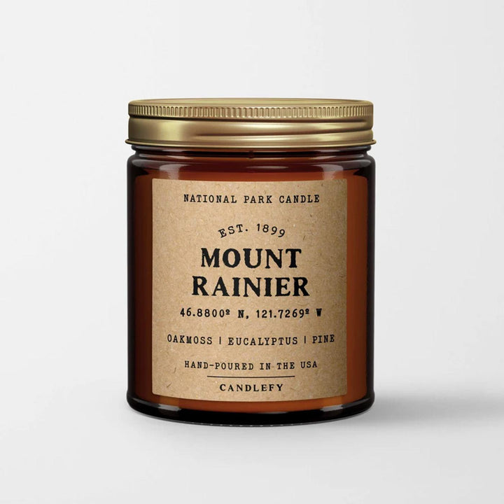 Candlefy Mount Rainier National Park Candle 8oz
