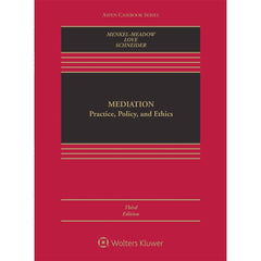 Mediation (3E 20) Practice, Policy, and Ethics