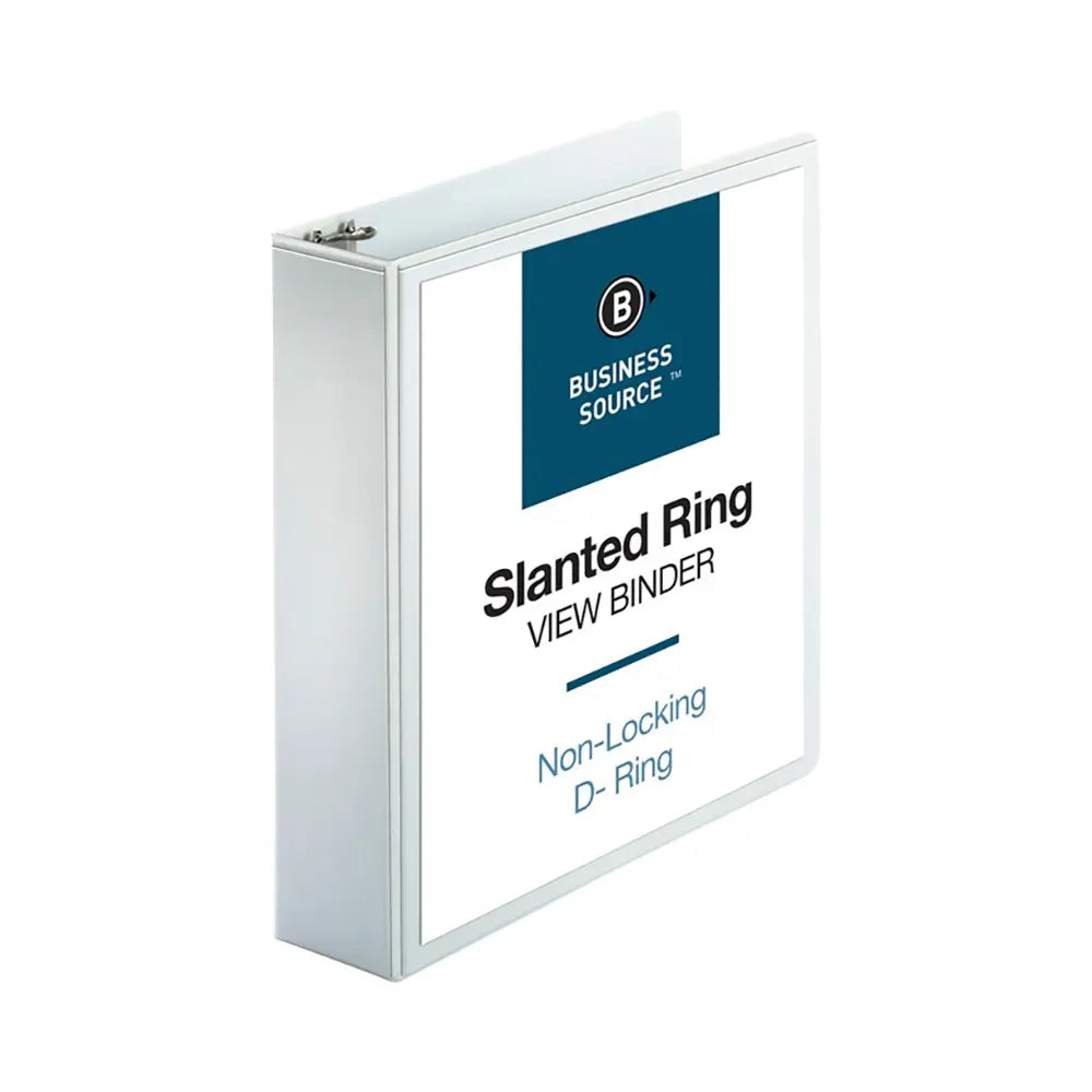 Business Source 2" 3 D-Ring View Binder