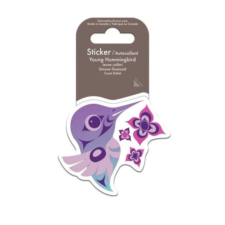 Native Northwest Young Hummingbird Sticker