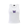 Hype and Vice Women's Embroidered W MVP Tank Front thumbnail