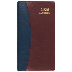 Payne Carriage 2026 Annual Pocket Monthly Planner#color_burgundy Hover