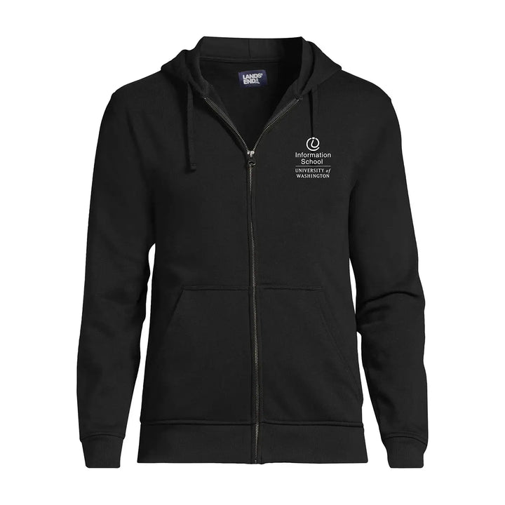 Lands' End Unisex UW Information School Full Zip Hoodie Sweatshirt