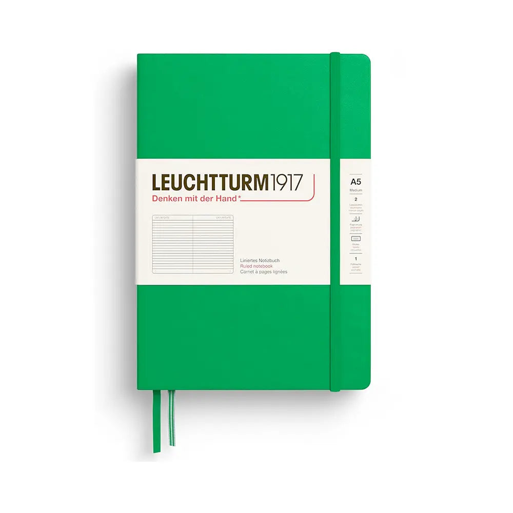 Leuchtturm 1917 A5 Medium Hardcover Notebook 251ct