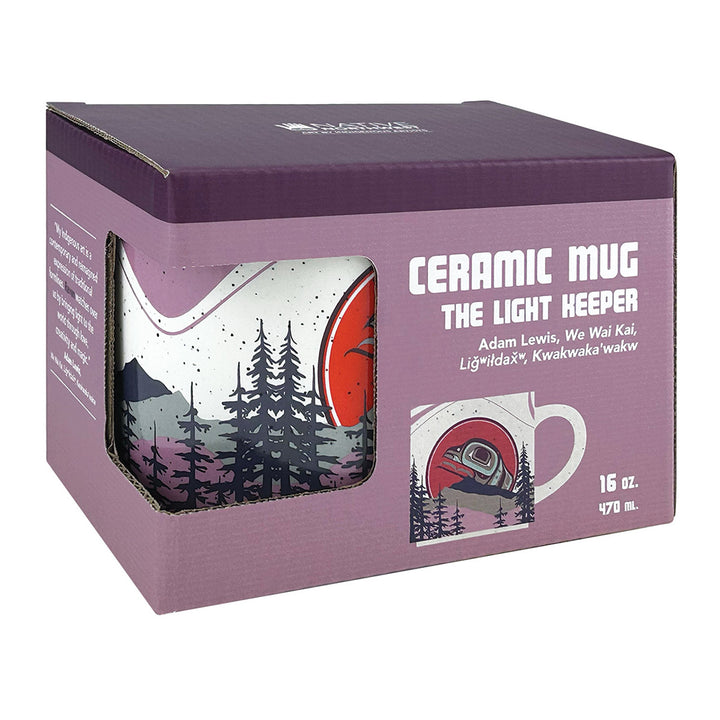 Native Northwest The Light Keeper Ceramic Mug 16oz