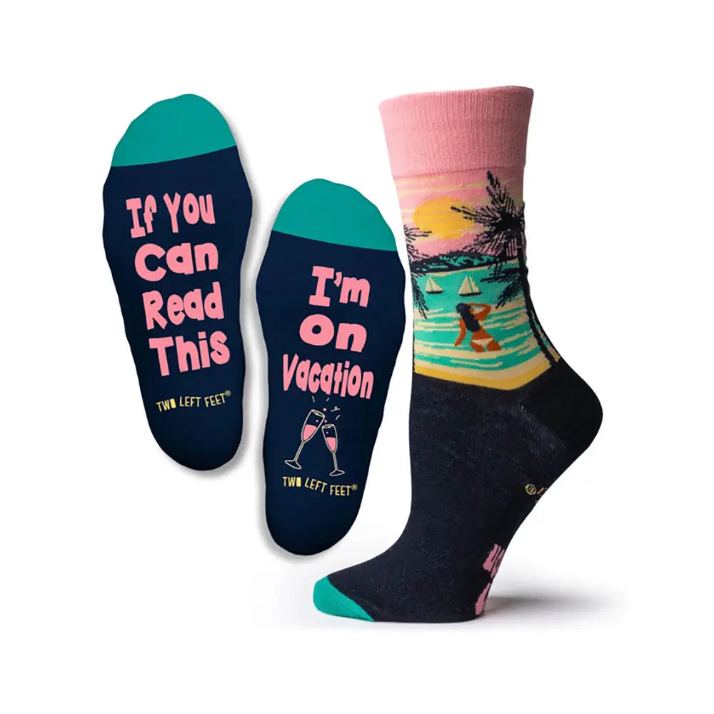 Two Left Feet Beach Please Socks Big