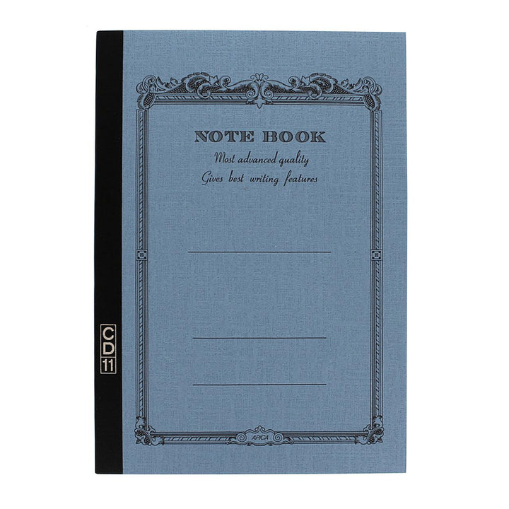 Apica Sky Blue CD11 5.8" x 8.2" Lined Notebook 28ct