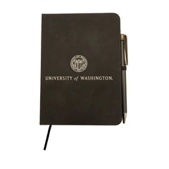 MCM U of W Seal Value Notebook with Pen