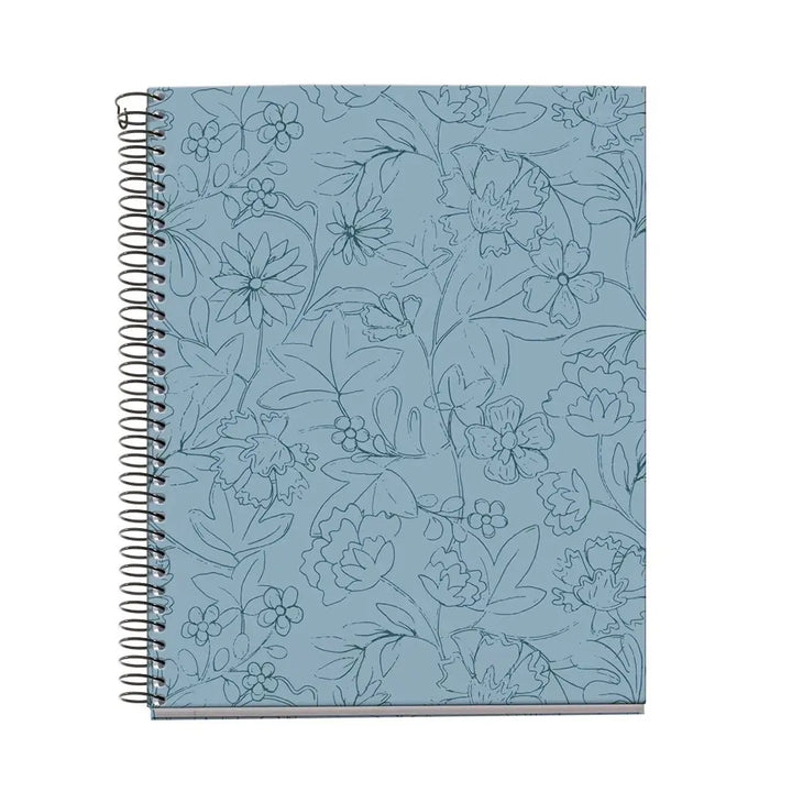 Miquel Rius 8.27" x 5.83" Lagoon College Ruled Hard Cover Notebook 100 sheets